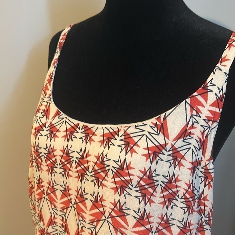 Cabi Dresses | Cabi Aztec Sleeveless Spaghetti Strap Layered  #870 Dress small A - Picture 4 of 9
